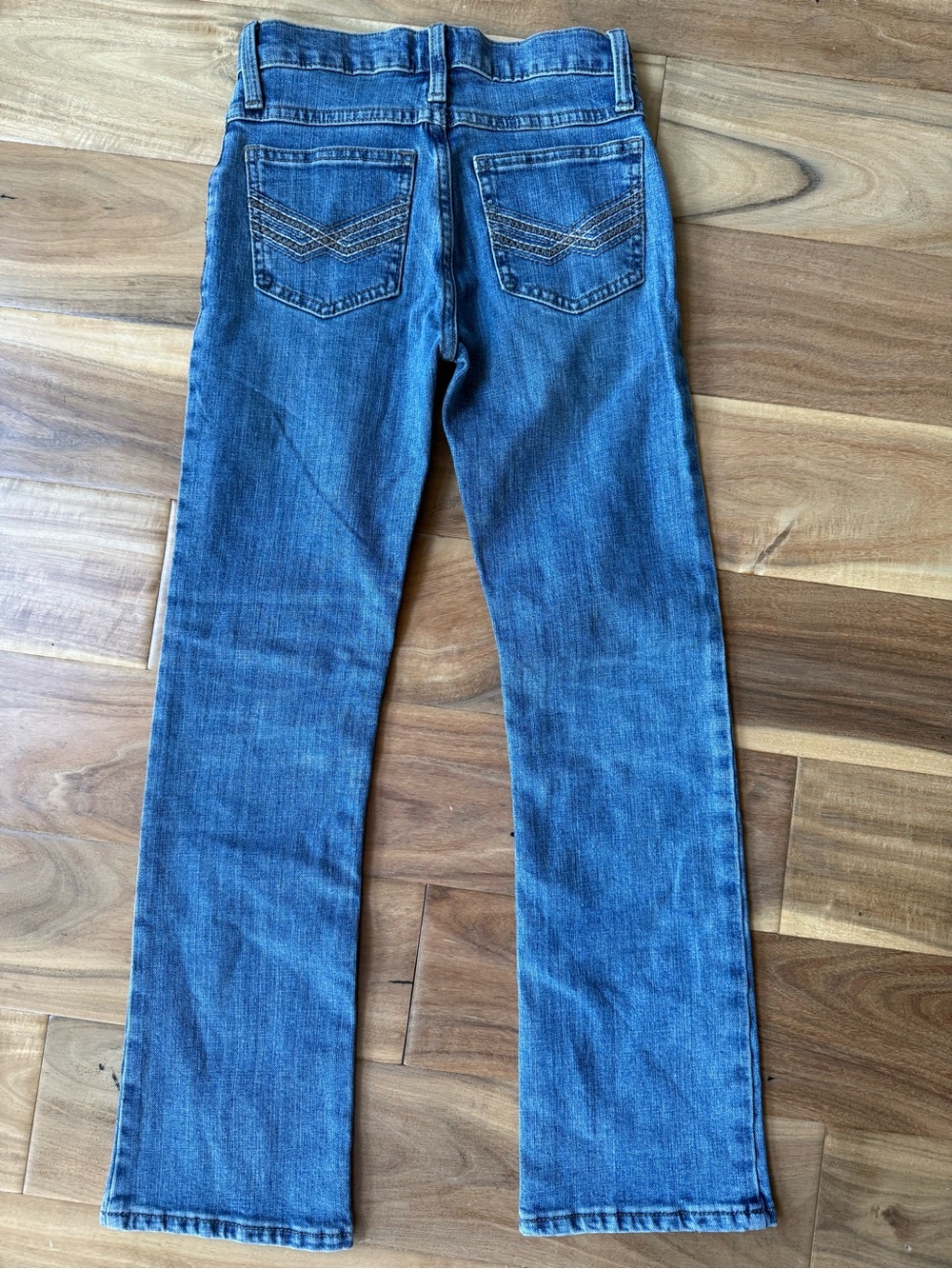 Wrangler Kids Blue Straight-Leg Jeans